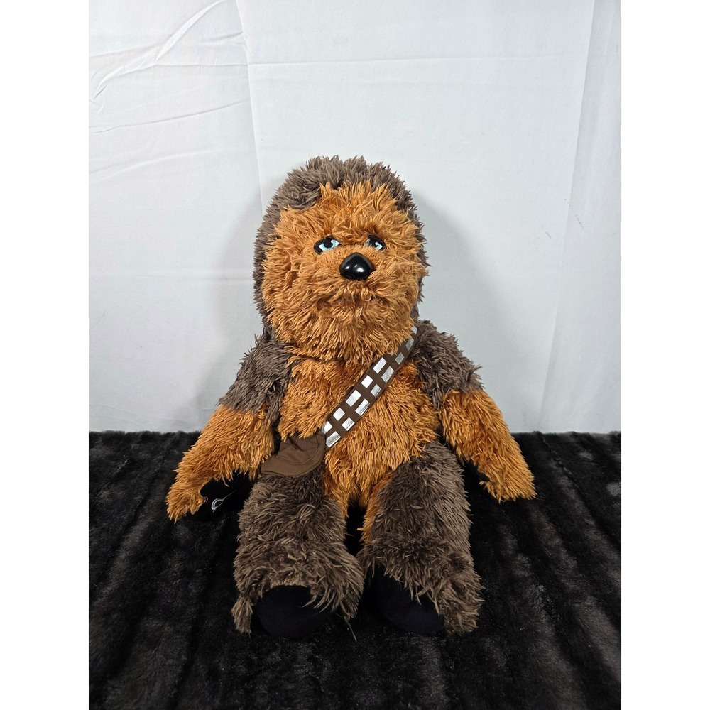Star Wars Chewbacca Build-A-Bear Workshop Plush Wookie Stuffed Animal Pouch